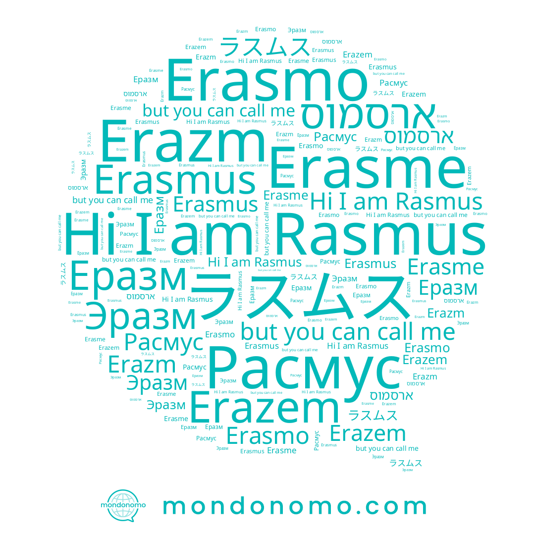 name Еразм, name Rasmus, name Erasmo, name Расмус, name Erazm, name Erasme, name Erasmus, name ארסמוס, name Эразм, name Erazem