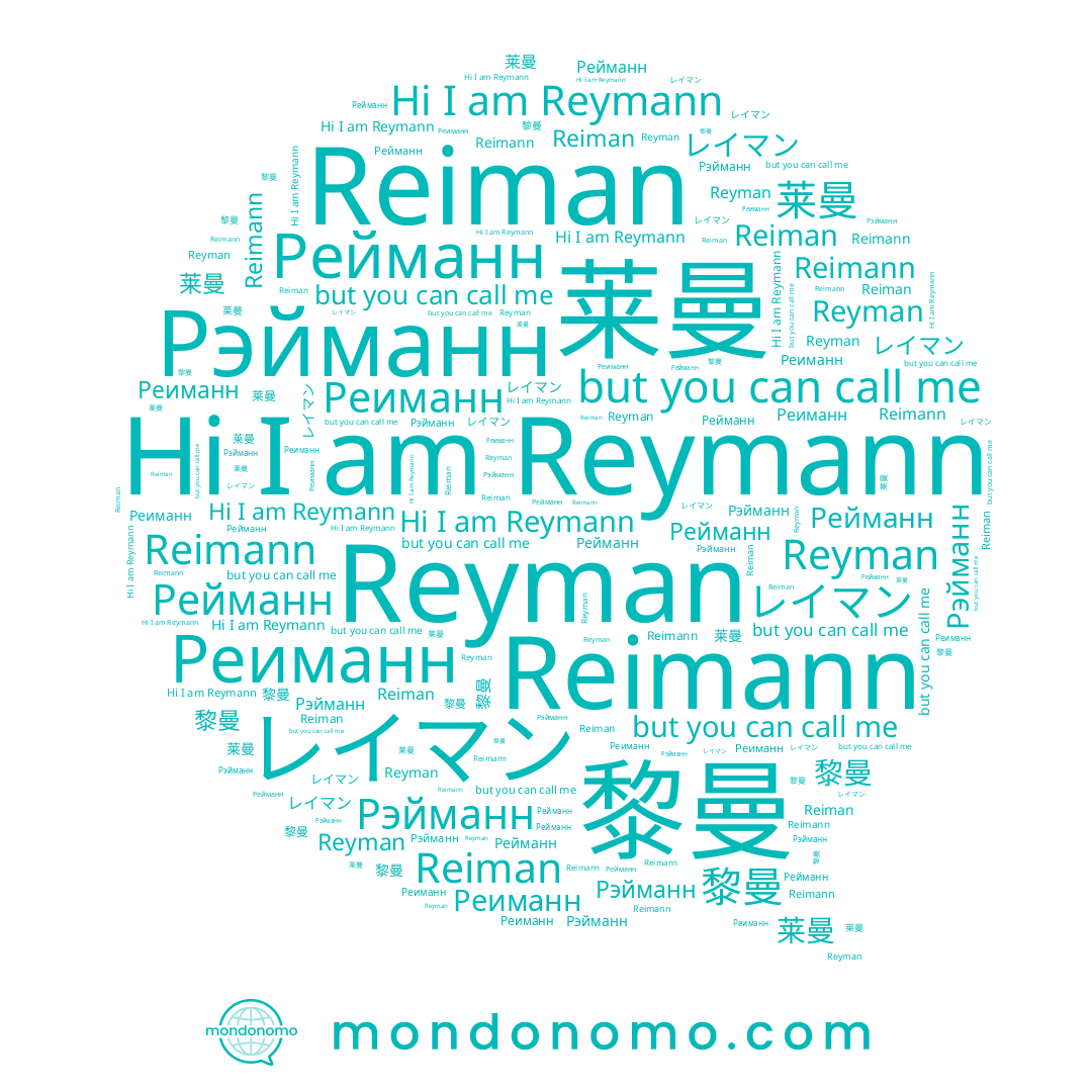 name Рэйманн, name Reymann, name レイマン, name 黎曼, name Reiman, name Рейманн, name Reimann, name Реиманн, name 莱曼, name Reyman