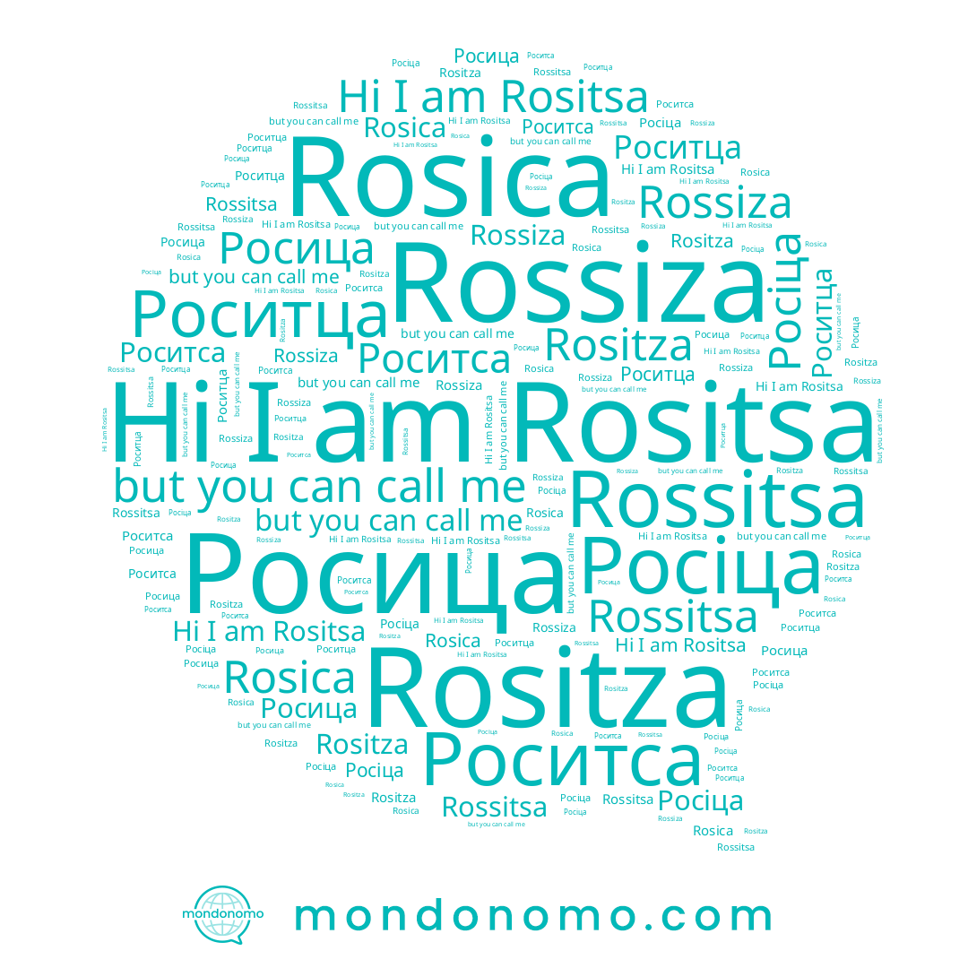 name Росіца, name Rosica, name Rossitsa, name Роситса, name Rositza, name Rossiza, name Росица, name Роситца, name Rositsa