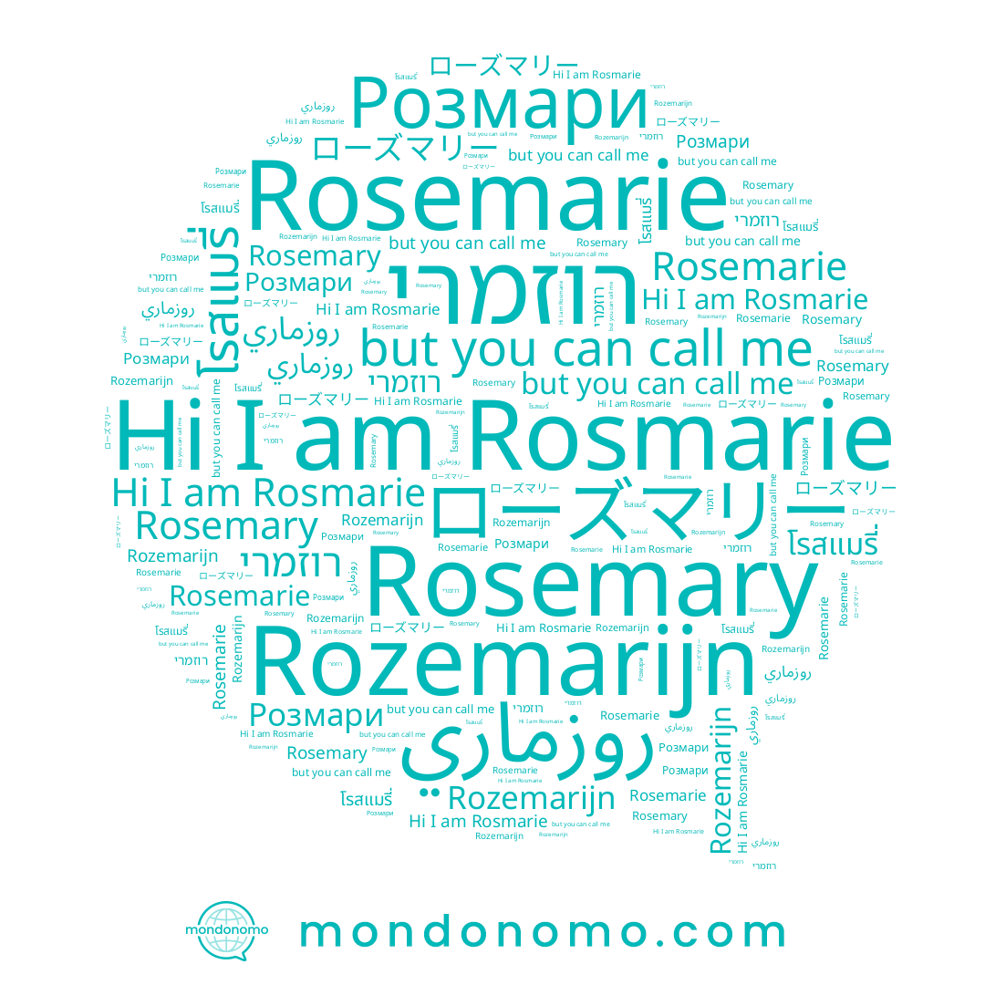 name ローズマリー, name Rozemarijn, name Rosmarie, name روزماري, name רוזמרי, name Розмари, name Rosemarie, name Rosemary