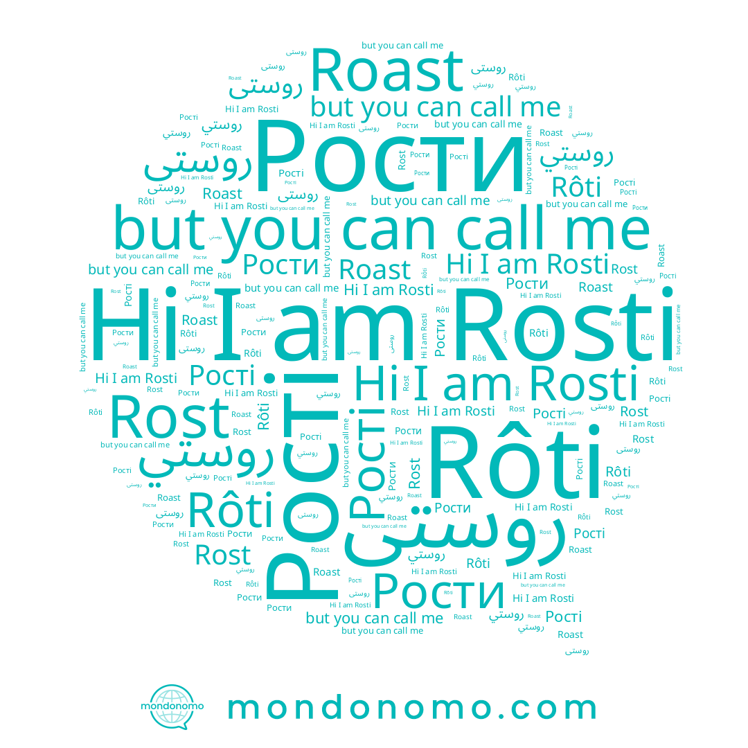 name Rost, name Рості, name Rosti, name Рости, name Rôti