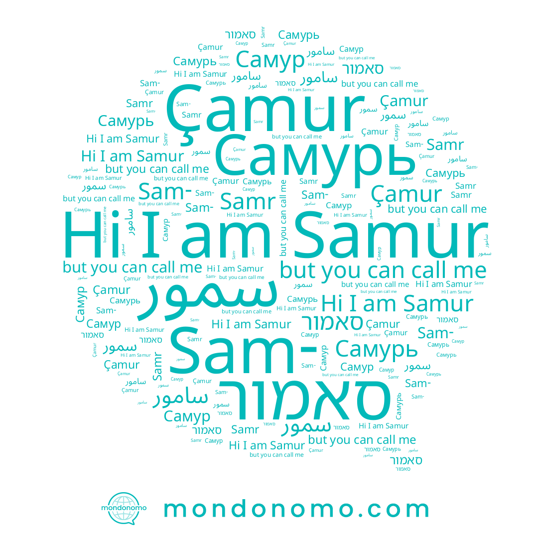 name Самур, name Samr, name סאמור, name سمور, name Samur, name Çamur, name Самурь, name سامور