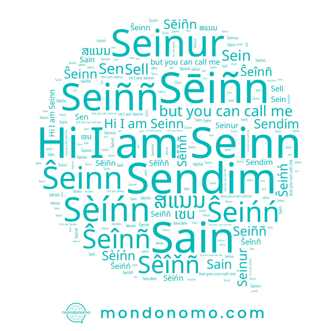 name Sendim, name Sêîňñ, name Seinur, name Sell, name Seiññ, name Sein, name Ŝeinn, name Ŝeînñ, name Sèíńn, name Sain, name Ŝeińń, name เซน, name Sen, name Sēiñn, name ສແນນ, name Seinn