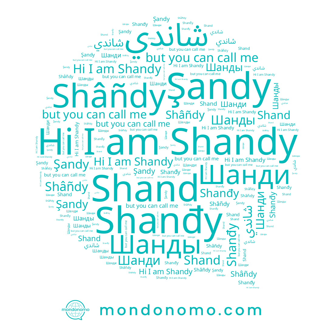 name شاندي, name Shanđy, name Шанди, name Shand, name Şandy, name Shâñdy, name Шанды, name Shandy