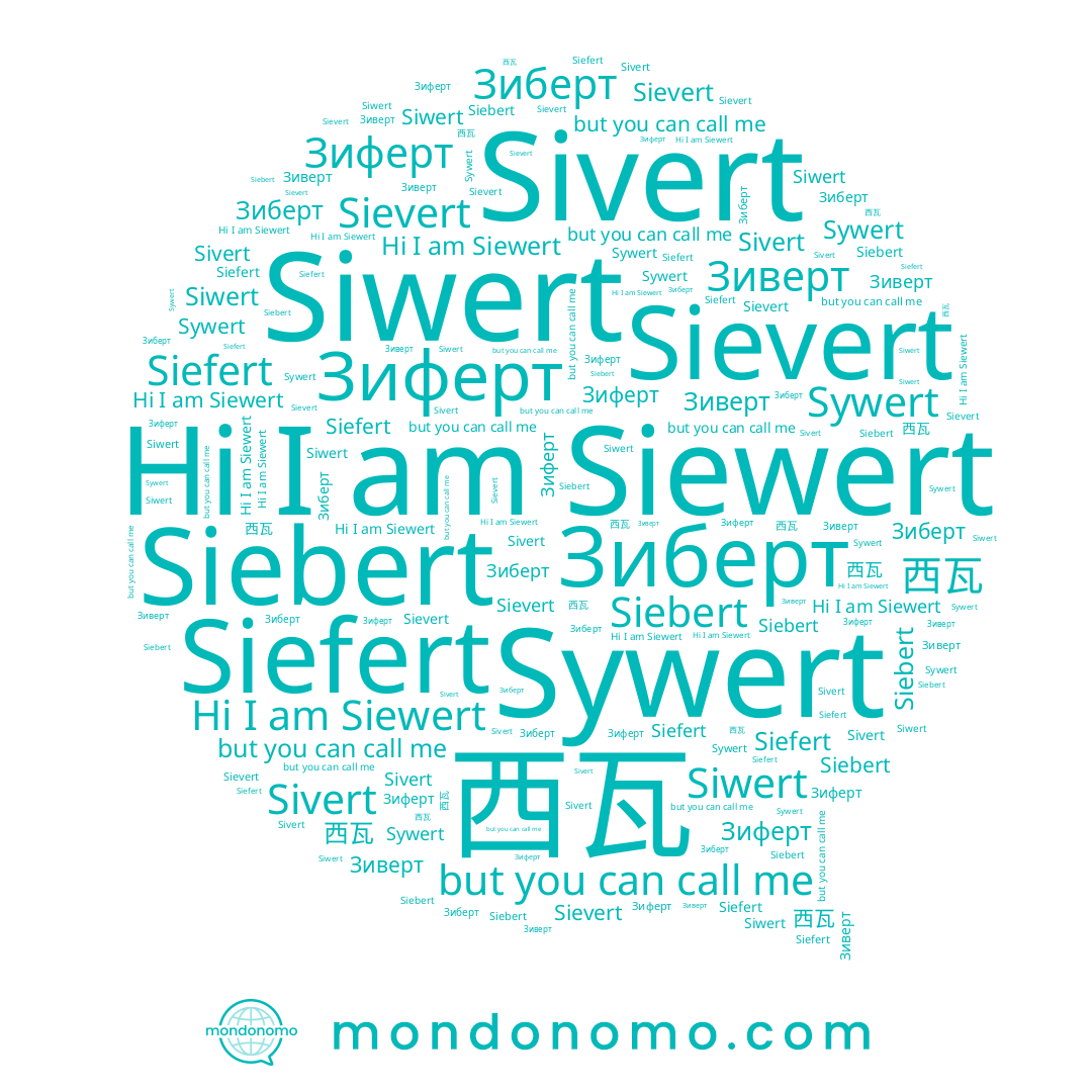 name Siewert, name Siwert, name Siefert, name Sywert, name Siebert, name Зиберт, name Зиверт, name 西瓦, name Зиферт, name Sievert, name Sivert