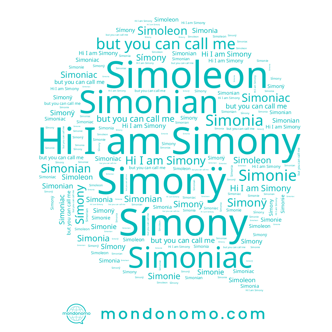 name Símony, name Simoleon, name Simonia, name Simoniac, name Simonian, name Simony, name Simonie, name Simonÿ