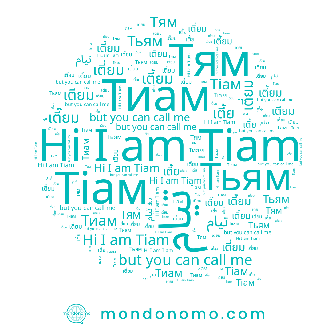 name Тіам, name เตียม, name Tiam, name Тьям, name تیام, name Тям, name เตี๊ยม, name เตี่ยม, name เตี้ยม, name Тиам