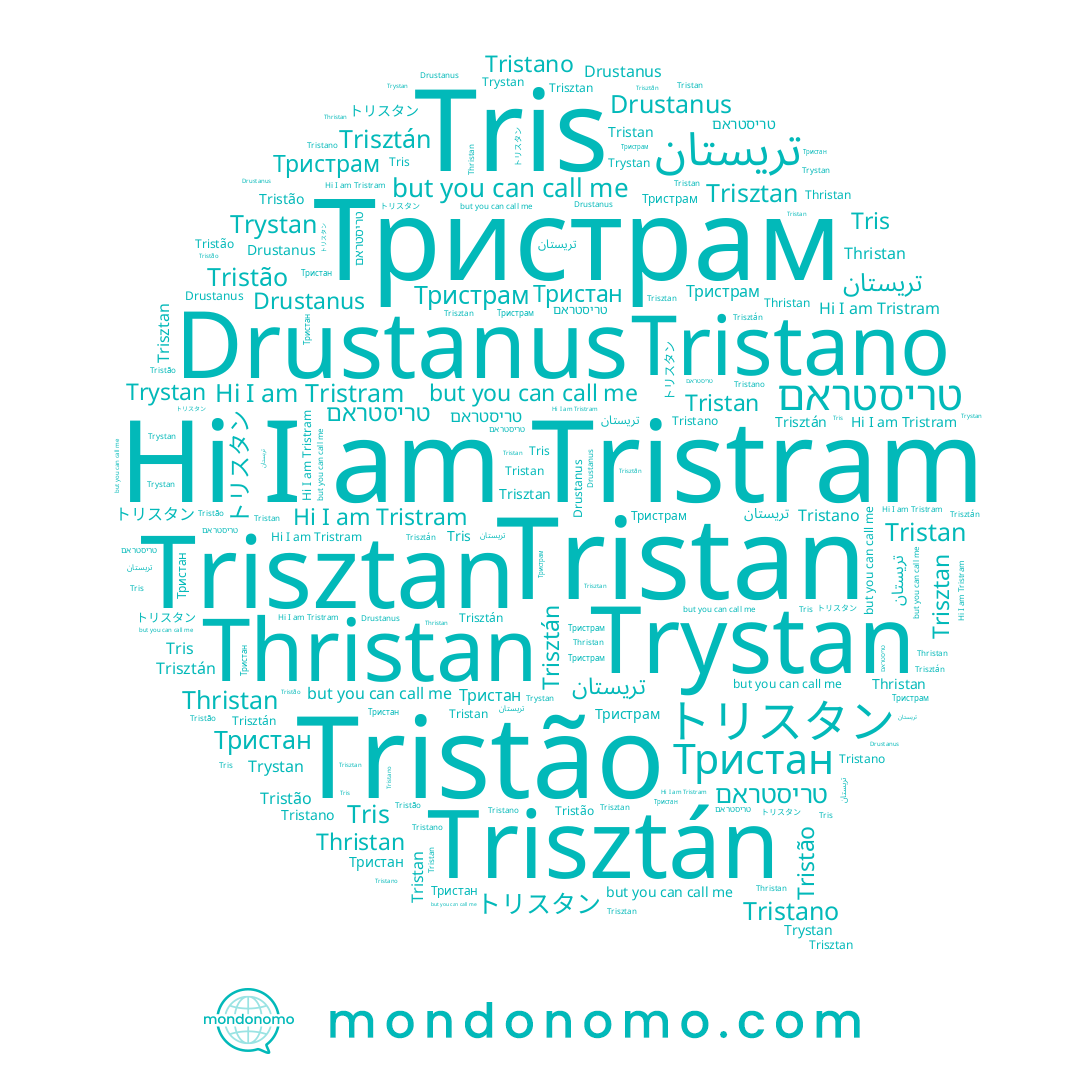 name Tristan, name Trystan, name تريستان, name Tristão, name トリスタン, name Trisztan, name Tristram, name Thristan, name Tris, name Тристан, name Drustanus, name Trisztán, name Tristano
