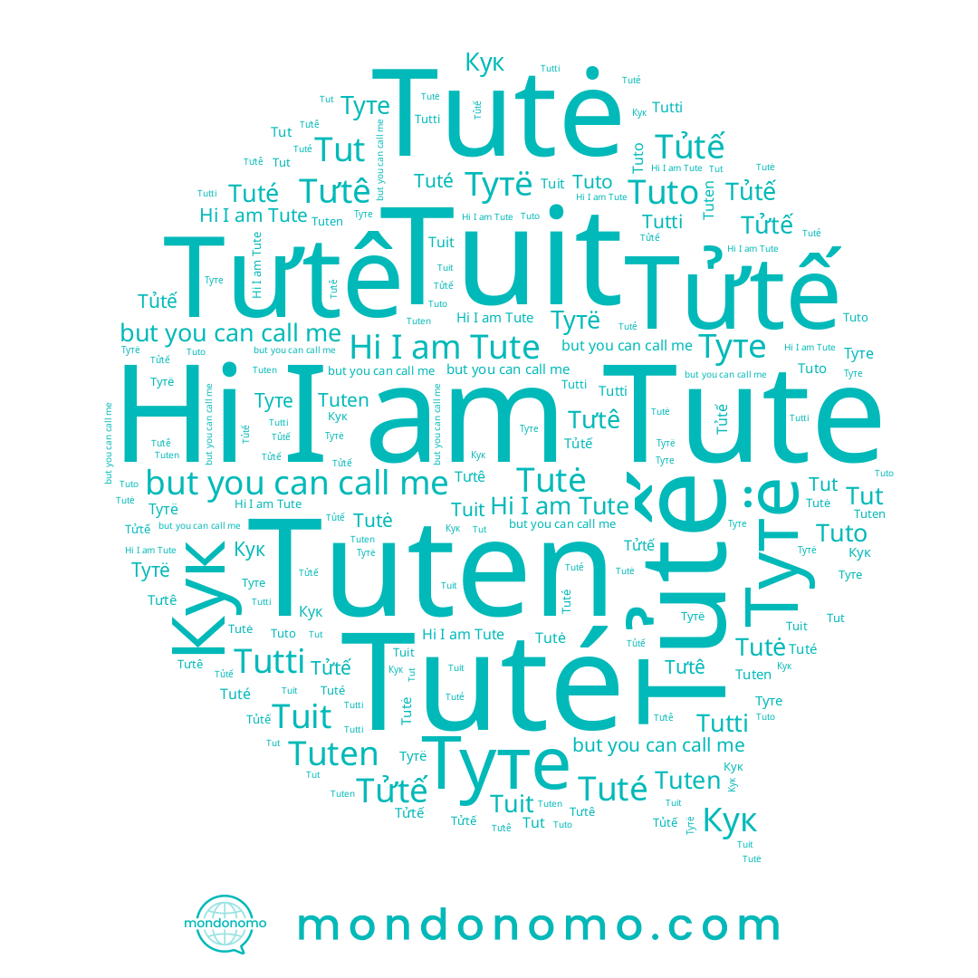 name Tutė, name Tuto, name Tửtế, name Tủtế, name Tuten, name Тутё, name Tưtê, name Кук, name Tut, name Tuté, name Tute, name Туте, name Tuit