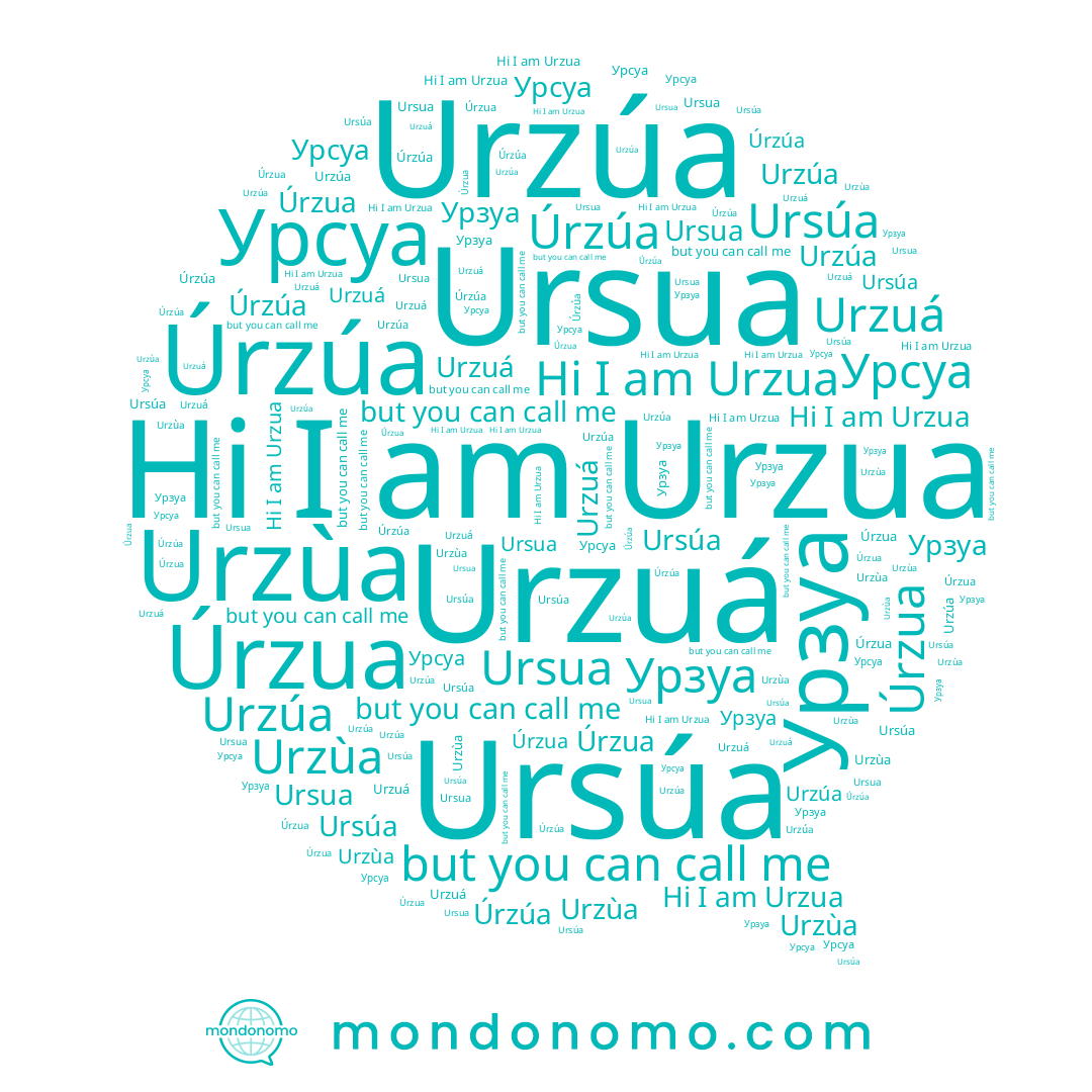 name Urzua, name Урзуа, name Urzuá, name Ursúa, name Ursua, name Úrzua, name Urzùa, name Urzúa, name Урсуа, name Úrzúa