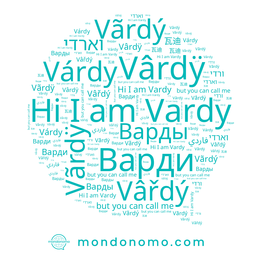 name Vârdÿ, name 瓦迪, name Варди, name Vâřdý, name فاردي, name וארדי, name Várdy, name Vãrdý, name Варды, name Vardy, name ורדי, name Vãrdÿ