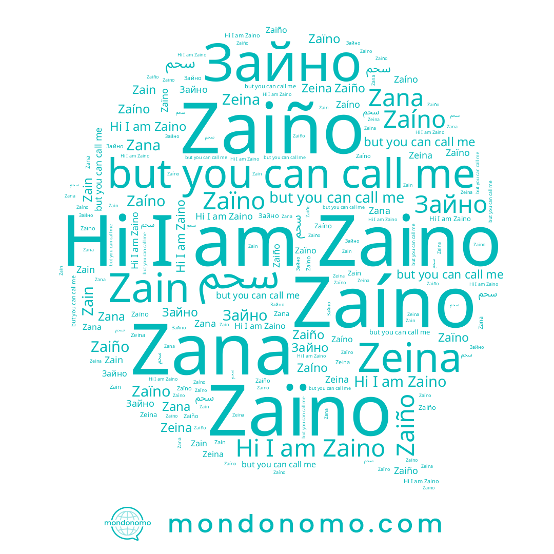 name Zana, name Zaíno, name Zeina, name Зайно, name Zaino, name Zaïno, name Zain, name Zaiño