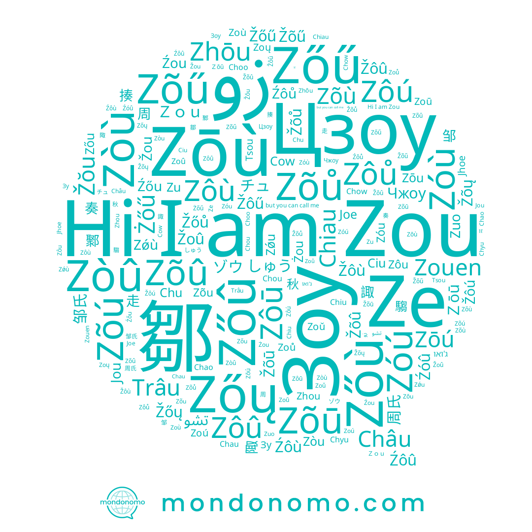 name Cow, name Zõū, name Zoú, name Zôû, name Ciu, name Chou, name Chu, name Zouen, name Zóù, name Zôu, name Zôū, name Цзоу, name Zôú, name Chow, name Zhōu, name Zoù, name Joe, name 鄒, name Zõű, name Zou, name Tsou, name Zôů, name Zoû, name Chiau, name Zōu, name Zòu, name Choo, name Zoų, name Zoǔ, name Ze, name Zhou, name Zuo, name Châu, name Зоу, name Zòû, name Zõû, name Jhoe, name Zoū, name Zõù, name Trâu, name Zoů, name Zòù, name Zóú, name Zõú, name Zõu, name Jou, name Zu, name Zôù, name Chyu, name زو, name Chao, name Zóu, name Chau, name Zõů, name Chiu