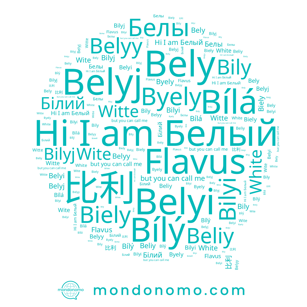 name Bely, name Белый, name Biely, name Bilyi, name Belyy, name Bílý, name Bily, name Beliy, name 比利, name Belyj, name Byely, name Bílá, name Білий, name Белы, name Bilyj
