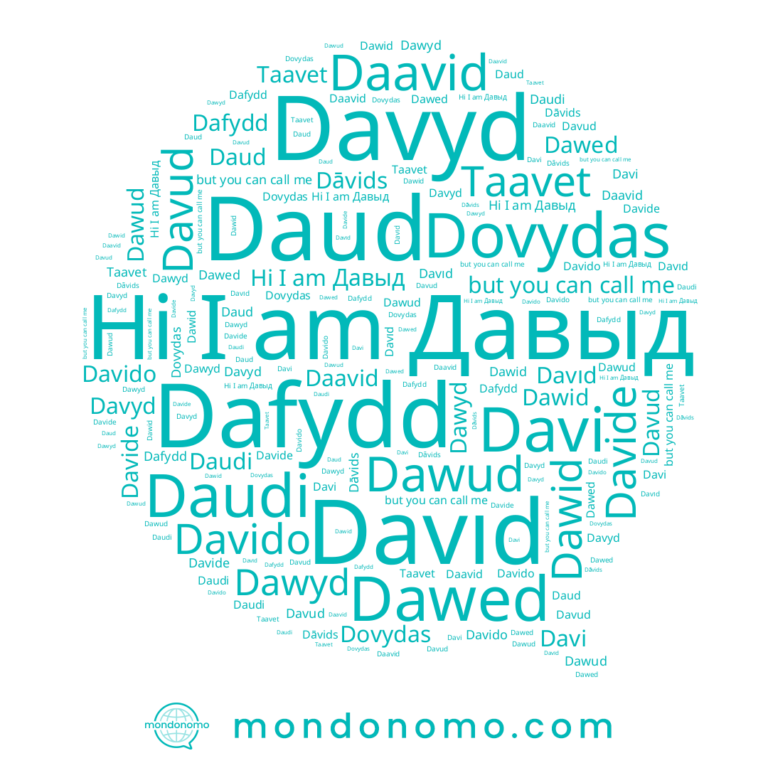 name Dawid, name Davud, name Давыд, name Dāvids, name Dafydd, name Daavid, name Davido, name Dawed, name Daudi, name Dawud, name Dawyd, name Taavet, name Dovydas, name Davi, name Davyd, name Daud, name Davide, name Davıd