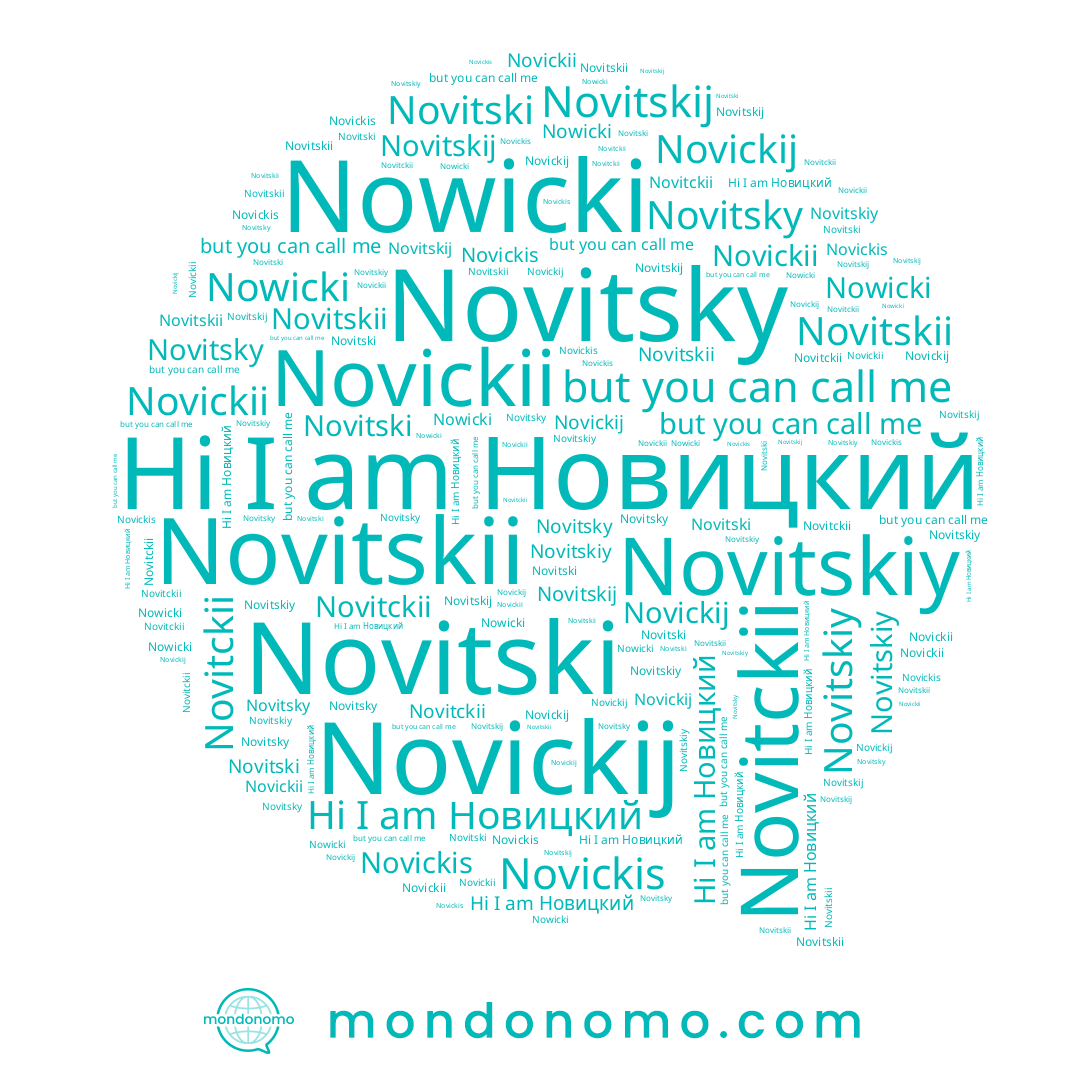 name Novickis, name Novitsky, name Nowicki, name Новицкий, name Novitskiy, name Novitskii, name Novitski, name Novickii, name Novickij, name Novitskij, name Novitckii