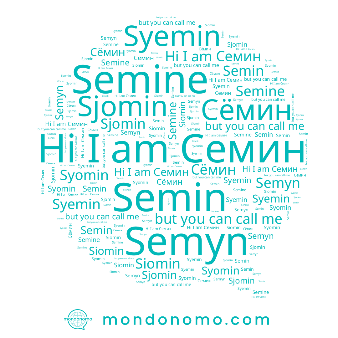 name Siomin, name Semine, name Семин, name Syemin, name Syomin, name Semin, name Сёмин