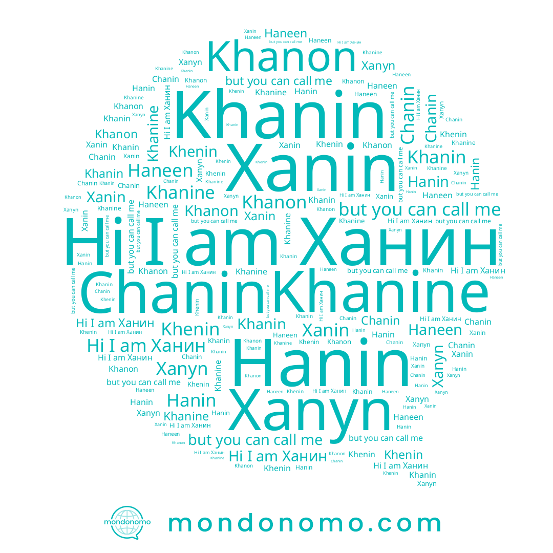 name Ханин, name Khanin, name Hanin, name Chanin, name Khenin, name Xanin, name Khanine, name Haneen