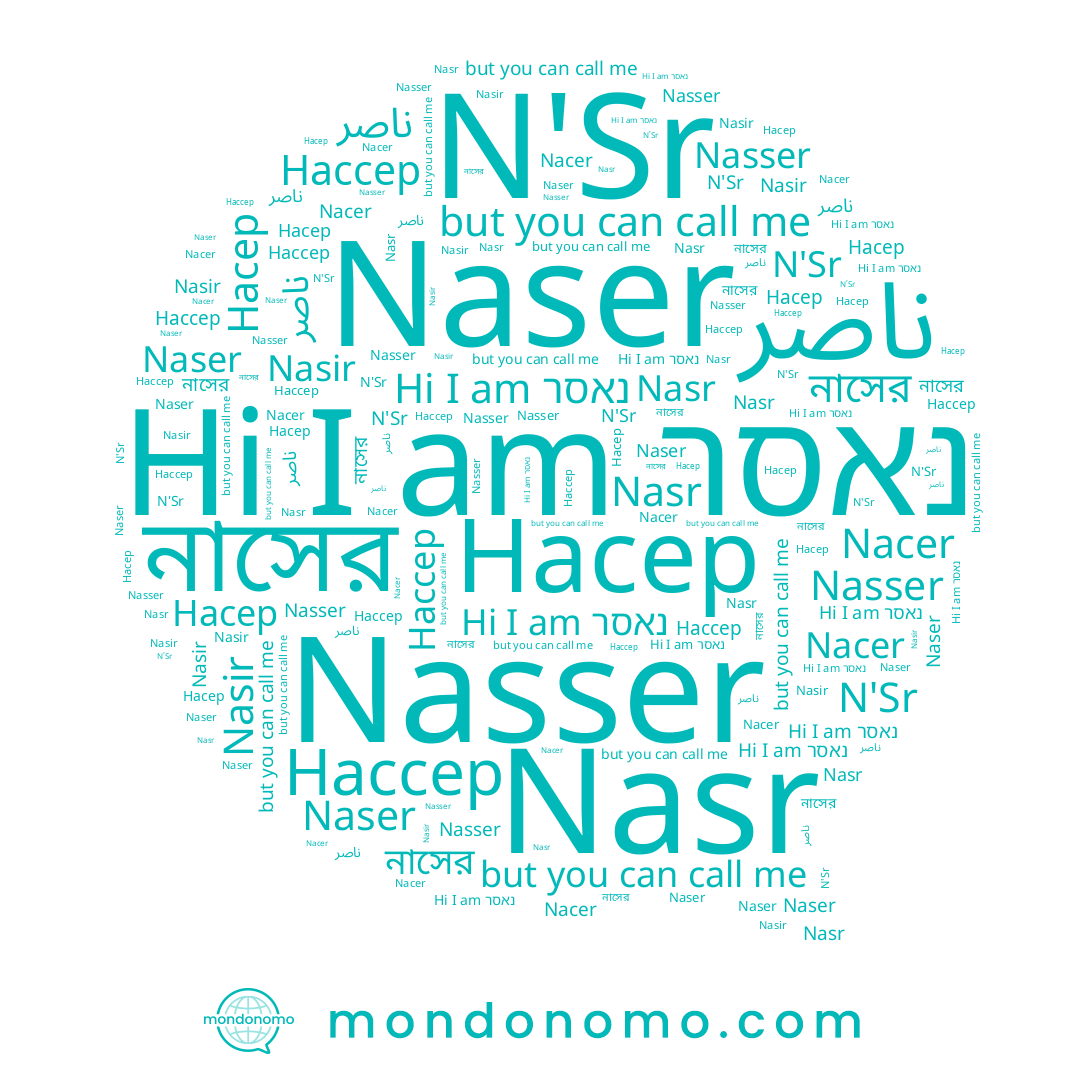name נאסר, name Nacer, name নাসের, name Nasr, name N'Sr, name ناصر, name Naser, name Насер, name Нассер, name Nasir, name Nasser