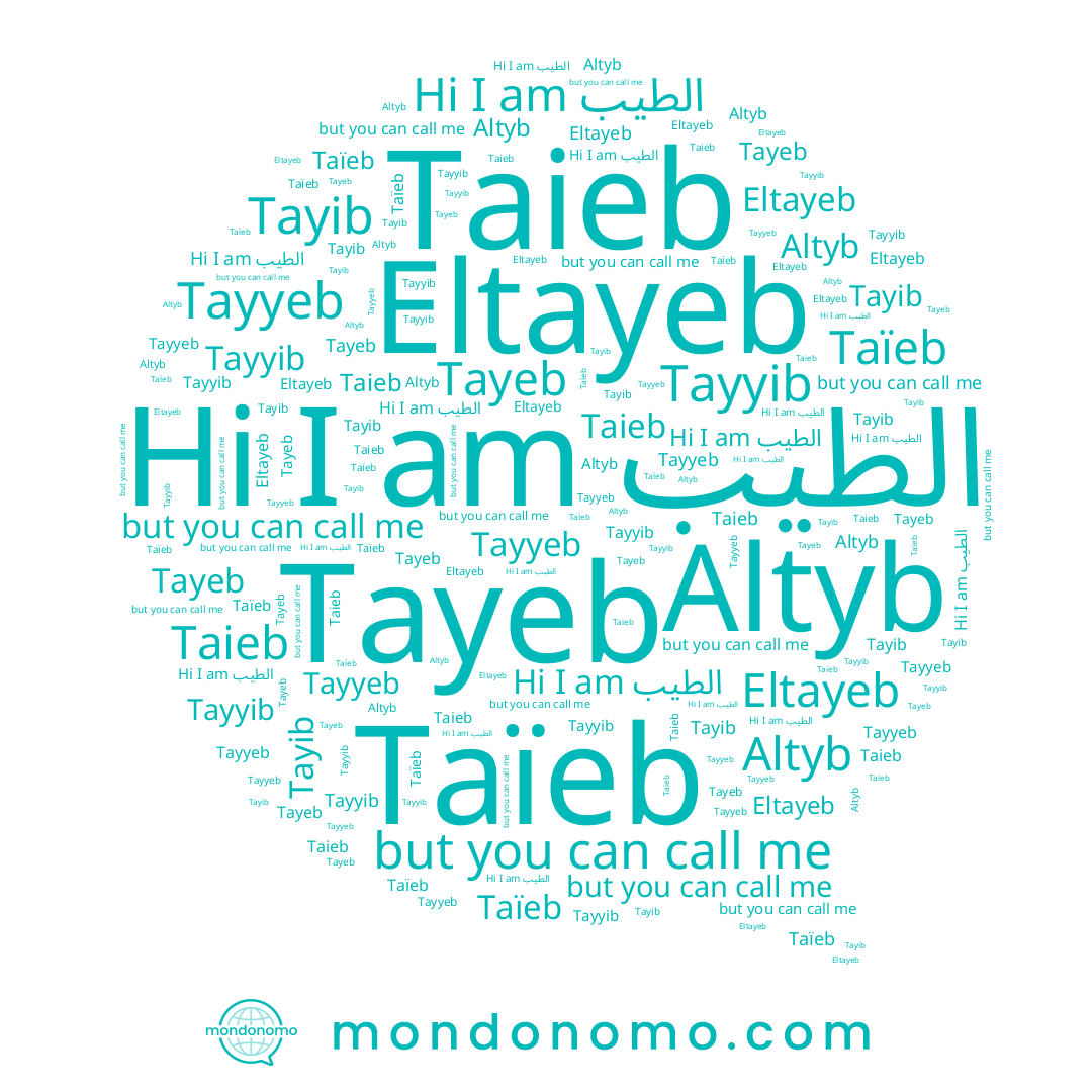 name الطيب, name Tayyeb, name Tayyib, name Taieb, name Eltayeb, name Taïeb, name Tayeb, name Tayib, name Altyb