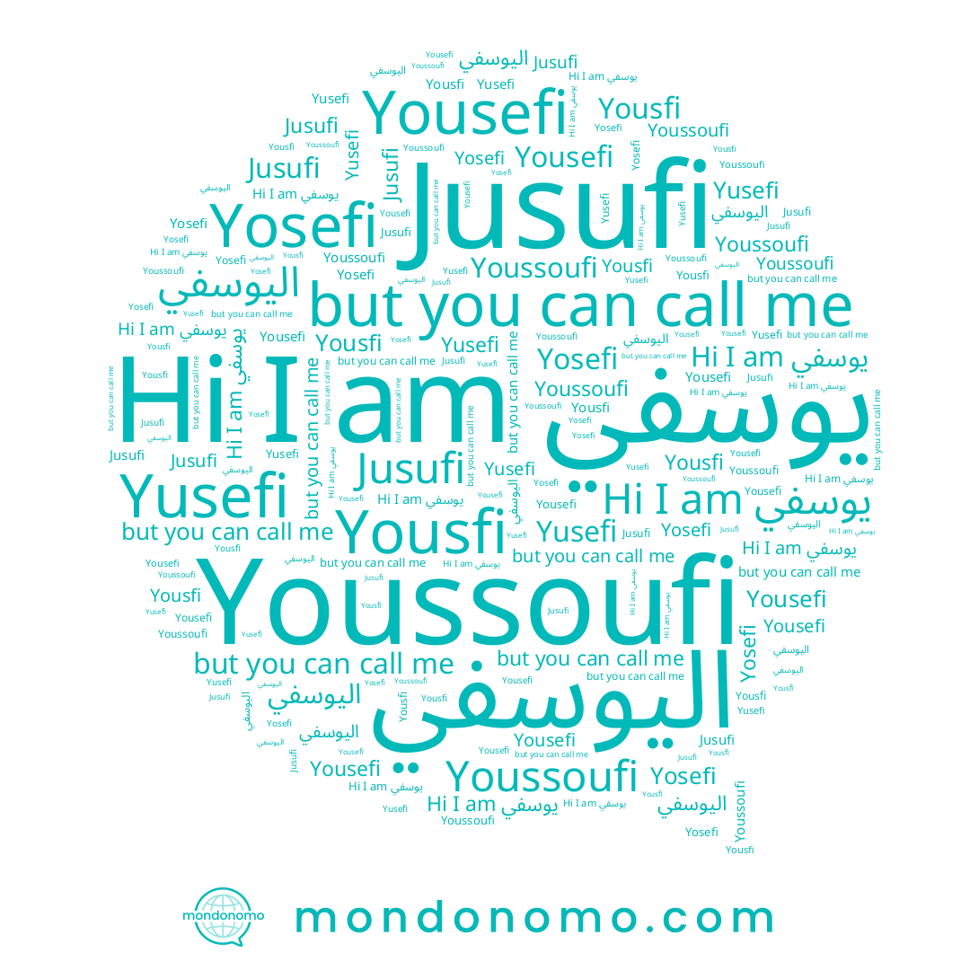 name Yousfi, name Yousefi, name Youssoufi, name Yosefi, name Yusefi, name يوسفي, name Jusufi, name اليوسفي
