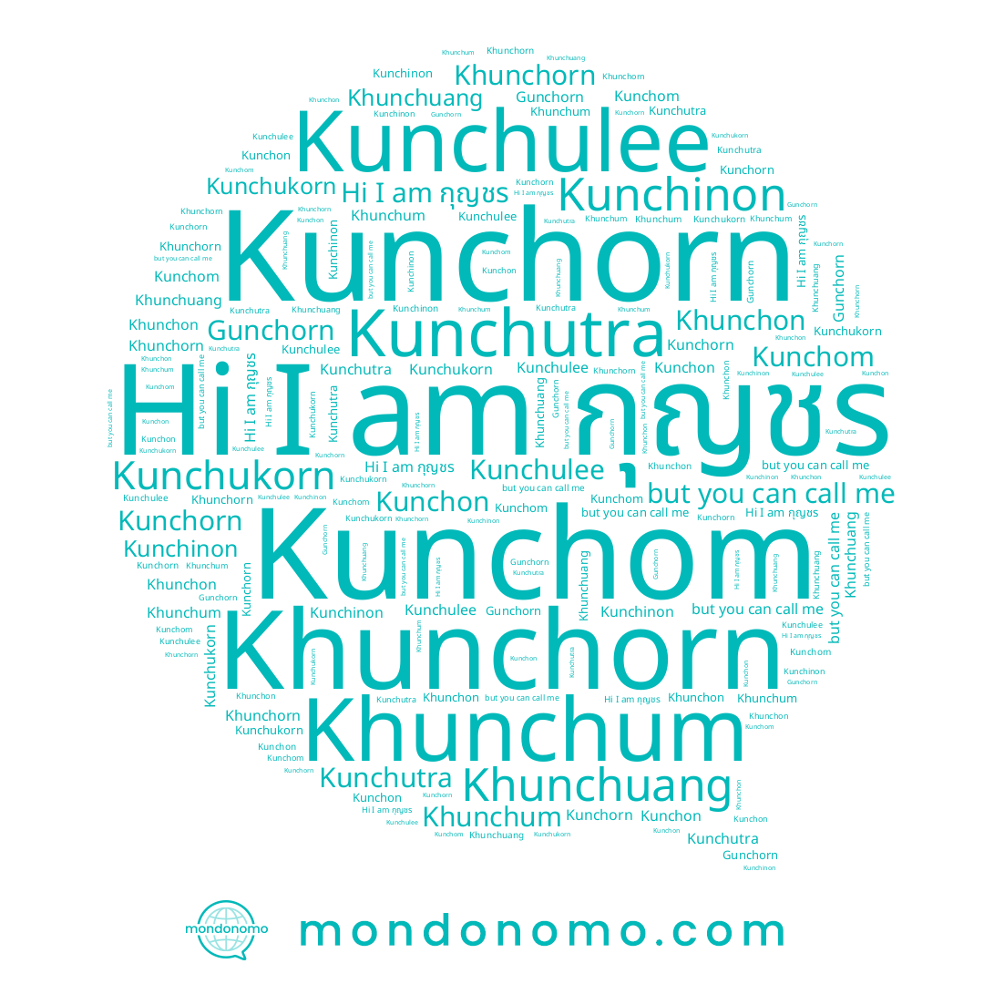 name Khunchuang, name Gunchorn, name กุญชร, name Kunchinon, name Kunchutra, name Kunchorn, name Kunchukorn, name Khunchorn, name Khunchon, name Kunchom, name Kunchon, name Khunchum, name Kunchulee