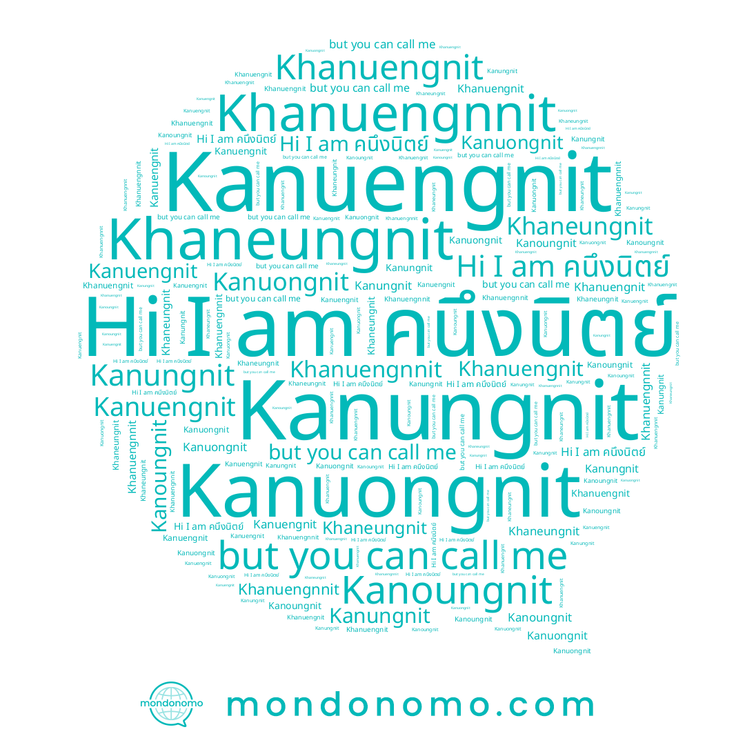 name Khaneungnit, name Kanuengnit, name คนึงนิตย์, name Kanungnit, name Khanuengnit, name Kanoungnit, name Kanuongnit
