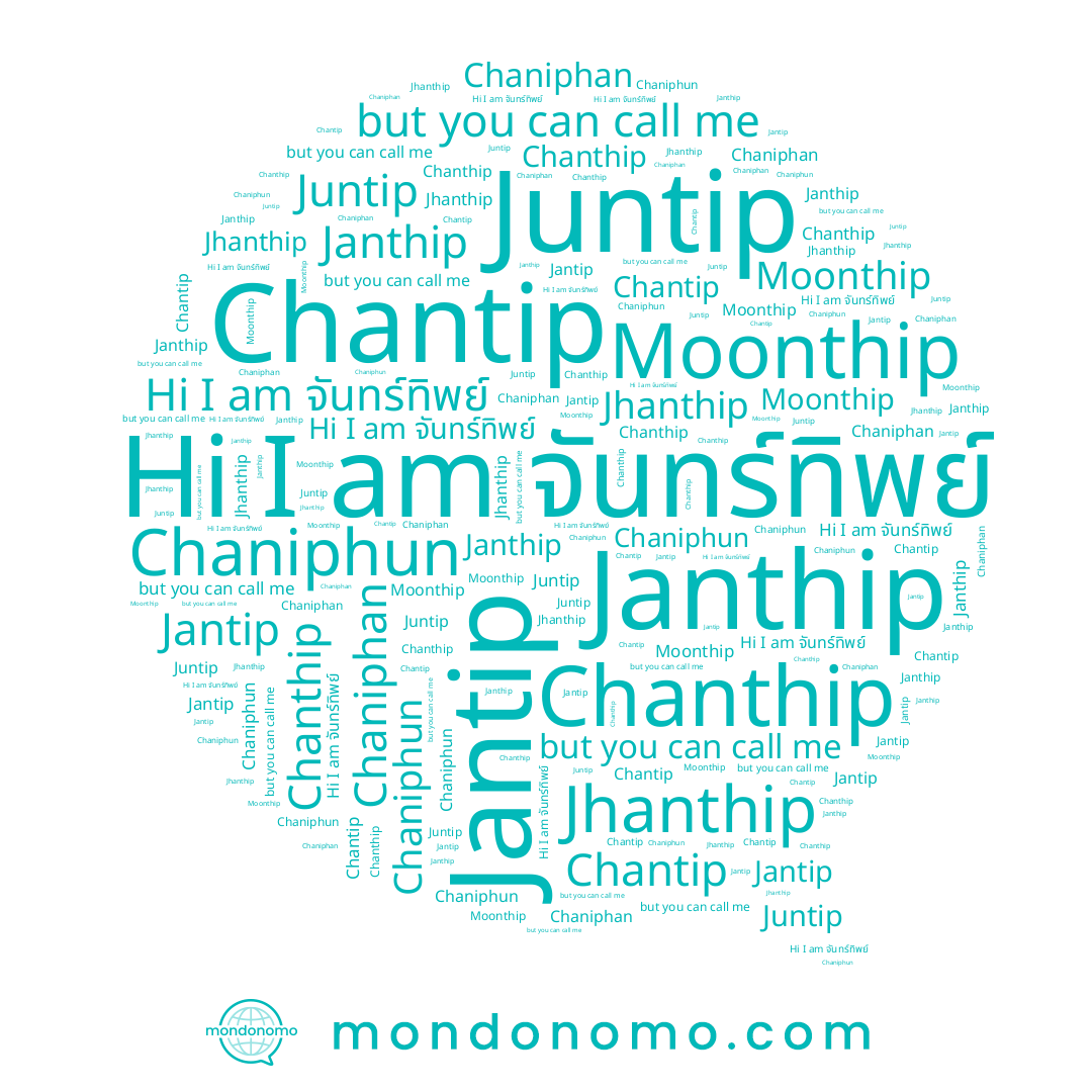 name Jhanthip, name Chaniphan, name Moonthip, name Jantip, name Chantip, name Janthip, name จันทร์ทิพย์, name Chaniphun, name Juntip, name Chanthip