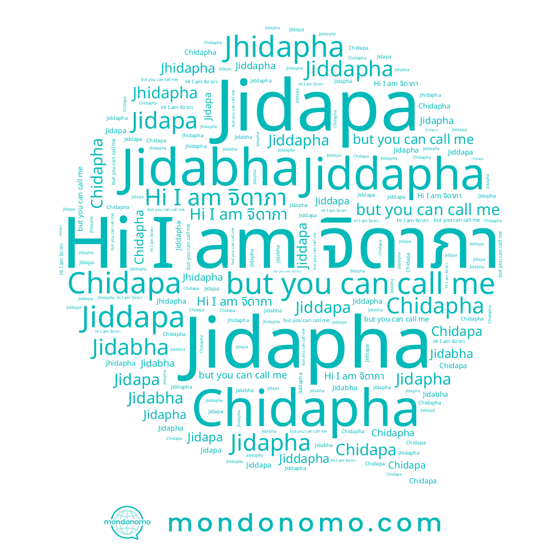 name Chidapha, name Jiddapha, name Jhidapha, name Jidapa, name จิดาภา, name Chidapa, name Jiddapa, name Jidabha, name Jidapha
