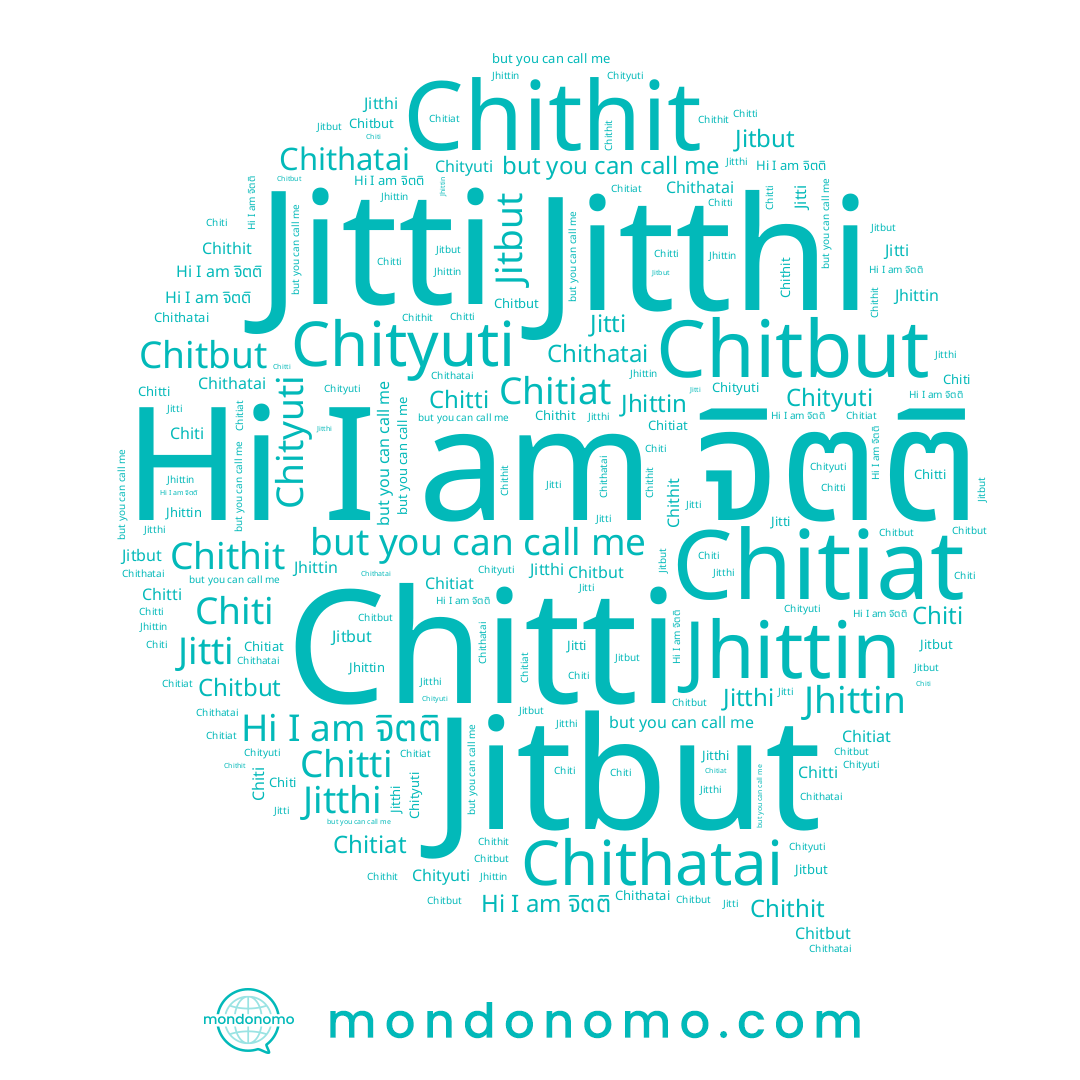 name Chitiat, name Chithit, name Chityuti, name จิตติ, name Chiti, name Jitthi, name Jhittin, name Chitbut, name Chithatai, name Jitti, name Chitti, name Jitbut