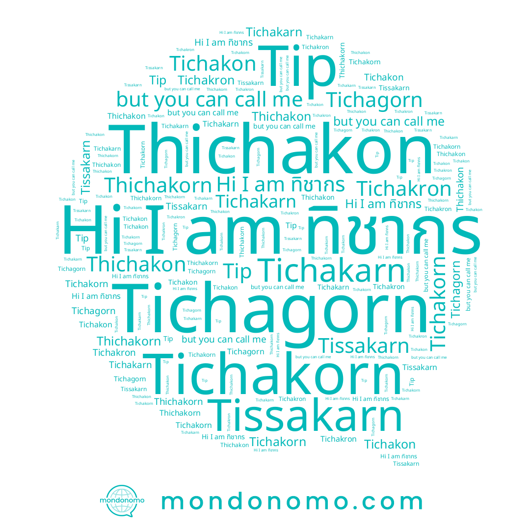 name Tichakorn, name ทิชากร, name Thichakon, name Tissakarn, name Tichakarn, name Thichakorn, name Tichakron, name Tichagorn, name Tichakon