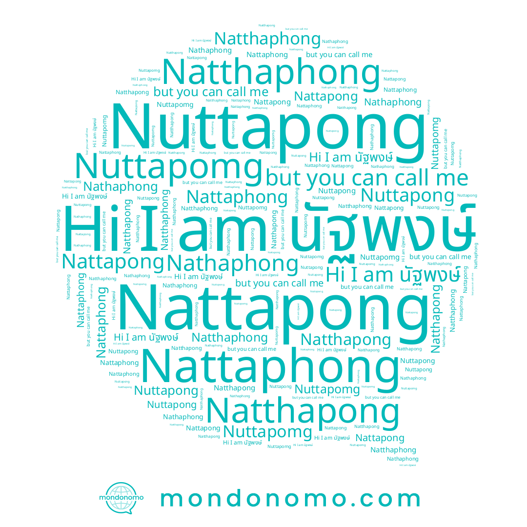 name Nuttapomg, name Nattaphong, name Nuttapong, name Natthaphong, name Nattapong, name นัฐพงษ์, name Nathaphong