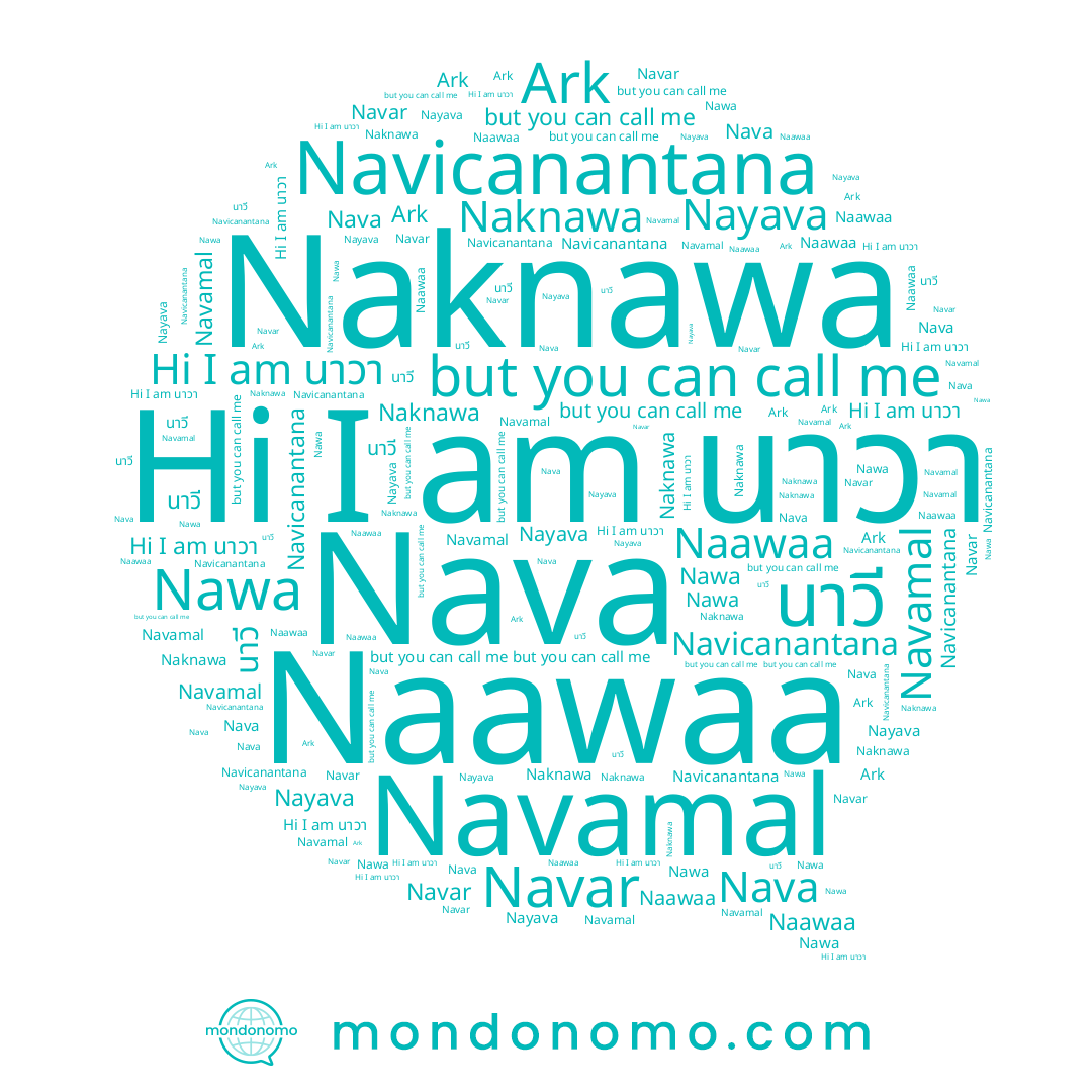 name นาวี, name Naknawa, name นาวา, name Ark, name Nawa, name Navar, name Navicanantana, name Nayava, name Naawaa, name Nava, name Navamal