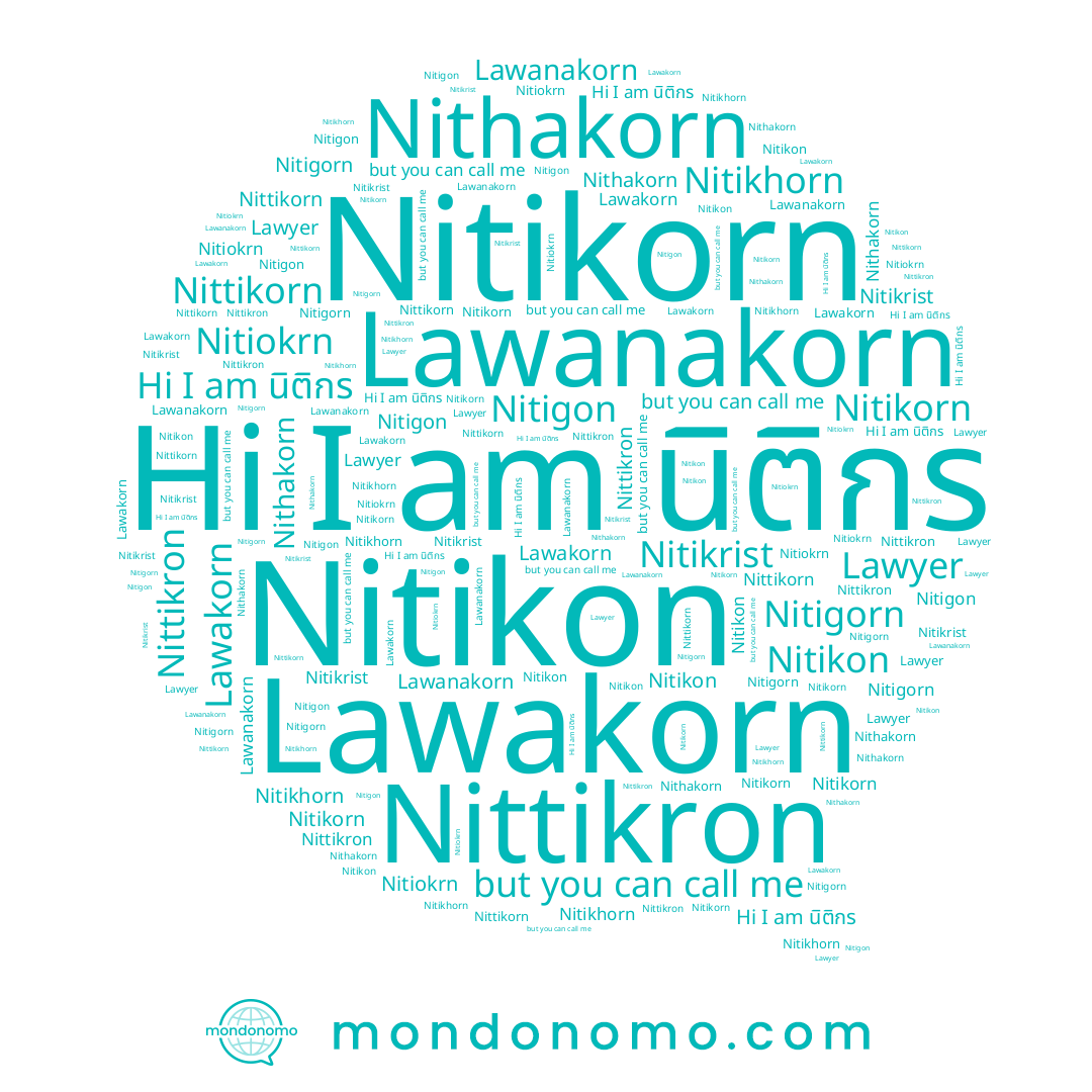name Lawakorn, name Nitikrist, name Nitikorn, name Nitikon, name Lawyer, name Nittikron, name Nitigon, name นิติกร, name Nittikorn, name Nithakorn, name Lawanakorn, name Nitikhorn, name Nitigorn