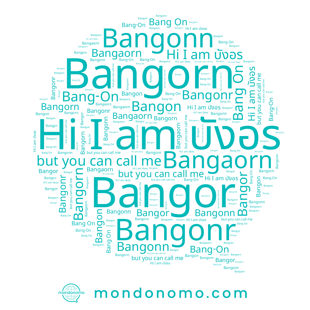 name Bangonn, name Bang-On, name Bangon, name Bang On, name Bangaorn, name Bangonr, name Bangorn, name บังอร