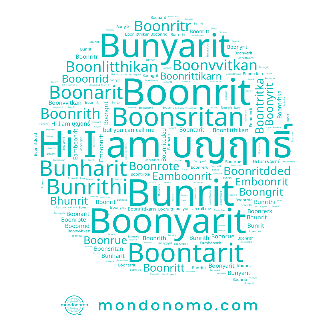 name Boonrittikarn, name Boonyrit, name Boonrith, name Bunrith, name Boonritt, name Boonrote, name Bunrithi, name Boongrit, name Boontritka, name Boonrit, name Boontarit, name Booonrid, name Emboonrit, name Bunyarit, name Boonyarit, name Boonrerk, name Bunrit, name Boonsritan, name Boonrue, name Bunharit, name บุญฤทธิ์, name Boonarit, name Boonritr, name Boonritdded, name Bhunrit, name Boonlitthikan