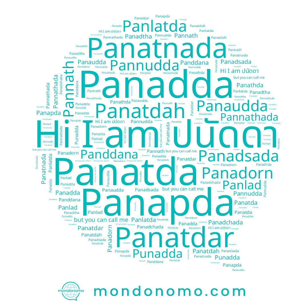 name Panaudda, name Panadchada, name Panapda, name Panatdar, name ปนัดดา, name Panatda, name Panlatda, name Panatdah, name Pannath, name Panlad, name Pannudda, name Punadda, name Panathda, name Panddana, name Panatnada, name Pannathada, name Panadsada, name Panadda, name Panadtha, name Panadorn
