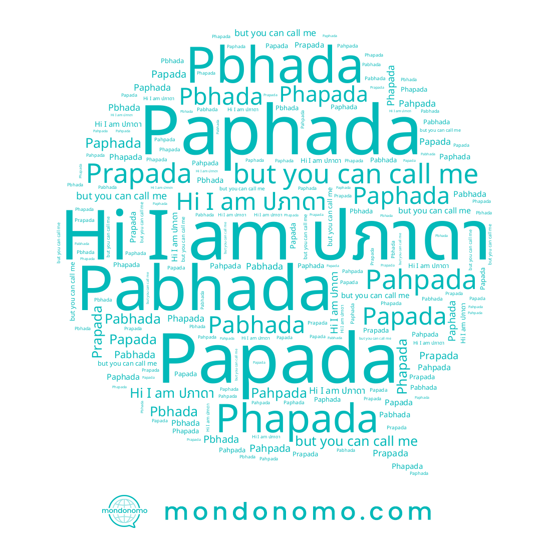 name Pahpada, name ปภาดา, name Paphada, name Pabhada, name Papada, name Prapada, name Pbhada