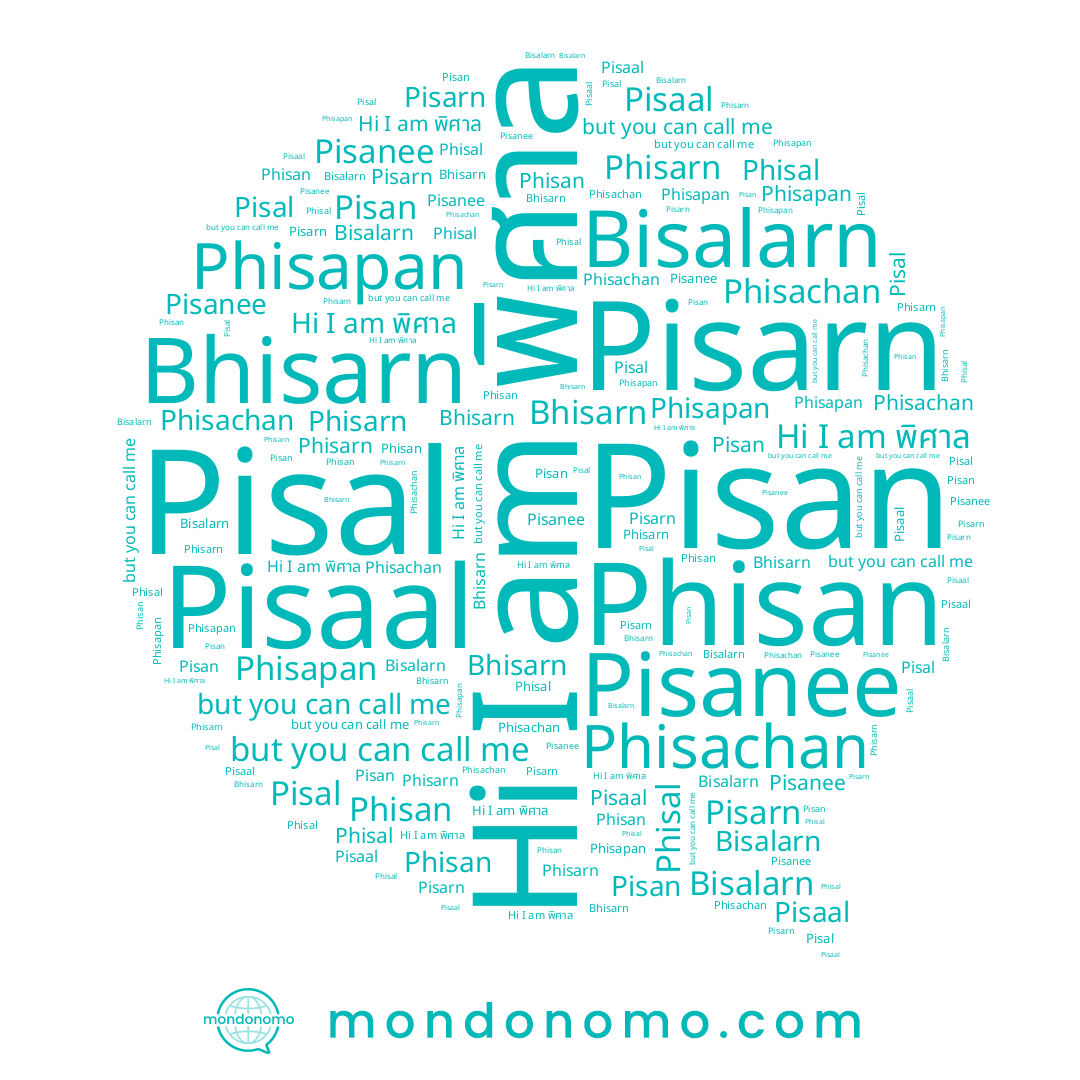 name Pisal, name Phisal, name Pisaal, name พิศาล, name Pisarn, name Phisachan, name Bisalarn, name Phisarn, name Phisan, name Pisan, name Pisanee, name Phisapan, name Bhisarn
