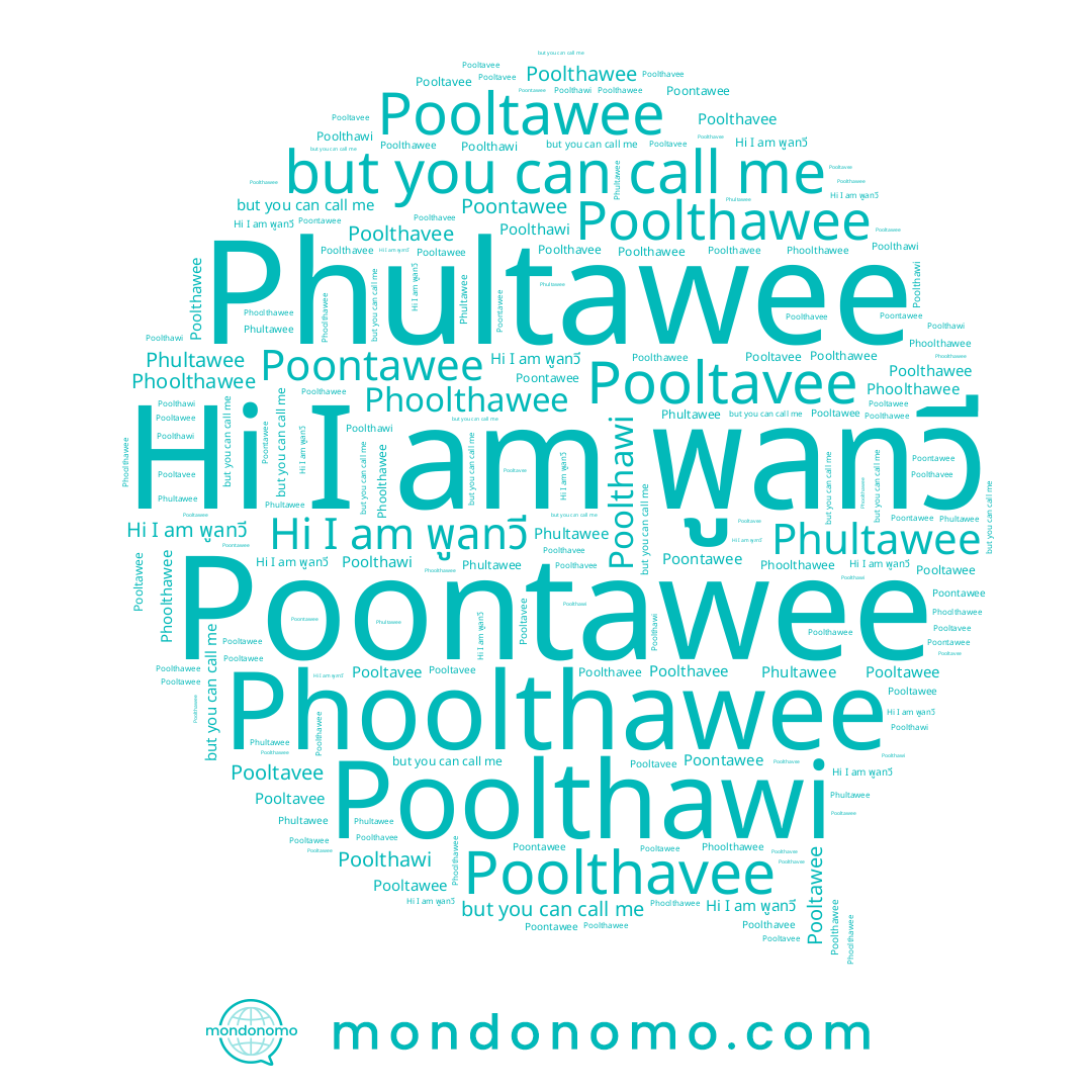name Poolthawee, name Pooltawee, name Phultawee, name Pooltavee, name Phoolthawee, name พูลทวี, name Poolthawi, name Poolthavee, name Poontawee