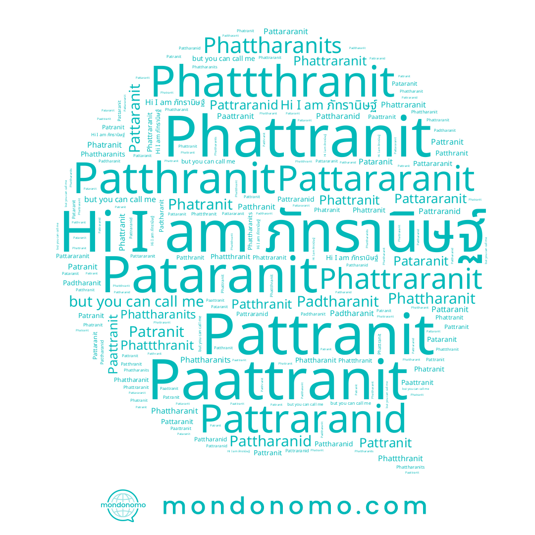 name Patthranit, name Phatranis, name Patranit, name Paattranit, name Phattharanit, name Padtharanit, name Phatranit, name Pattaranit, name Pattraranid, name Pattranit, name Phattranit, name Phattraranit, name ภัทรานิษฐ์, name Pataranit, name Pattharanid, name Phattharanits, name Pattararanit, name Phattthranit