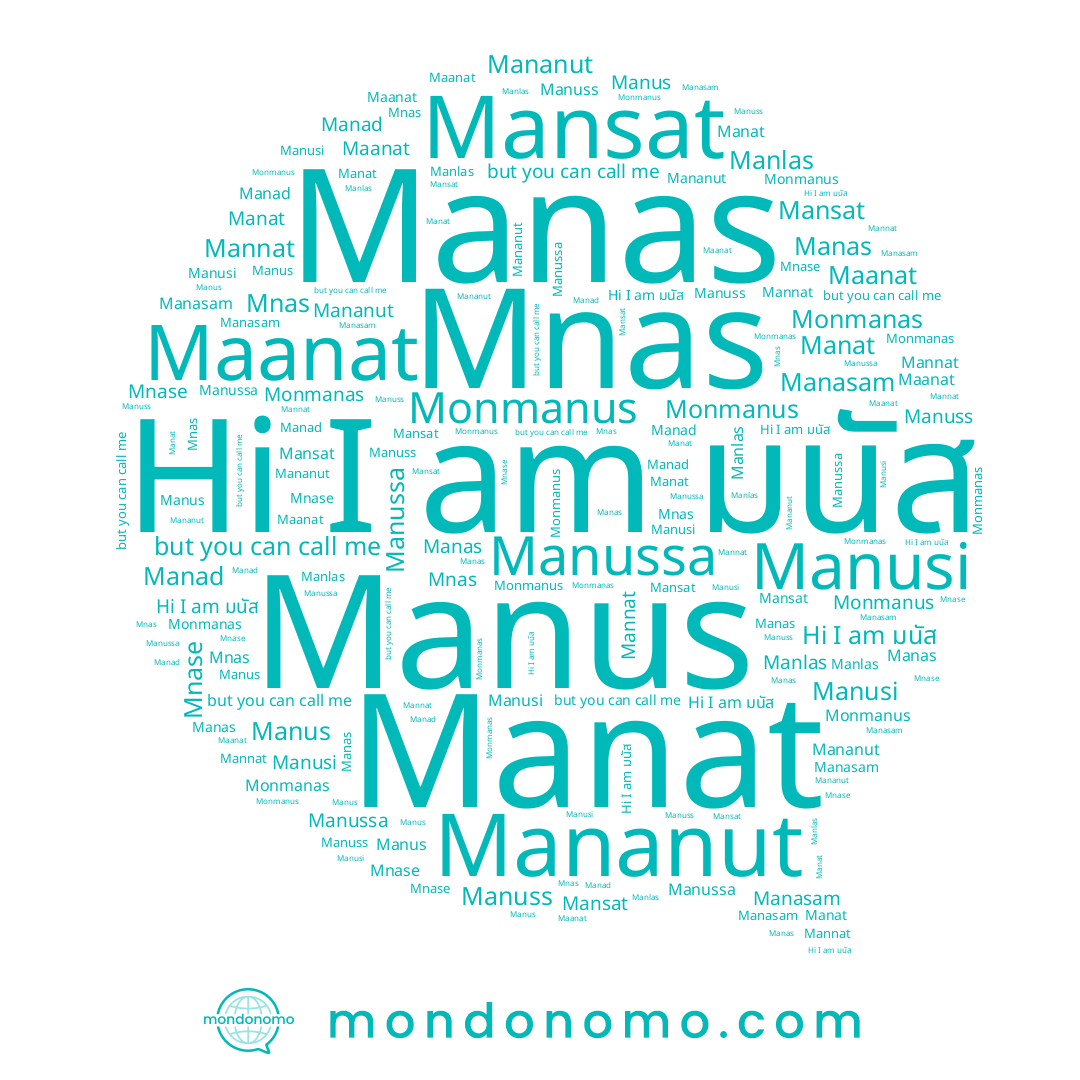 name Manusi, name Mnase, name Manasam, name Mananut, name Mansat, name Manussa, name Mnas, name Manuss, name Manus, name Mannat, name มนัส, name Monmanas, name Monmanus, name Manat, name Maanat, name Manlas, name Manas, name Manad
