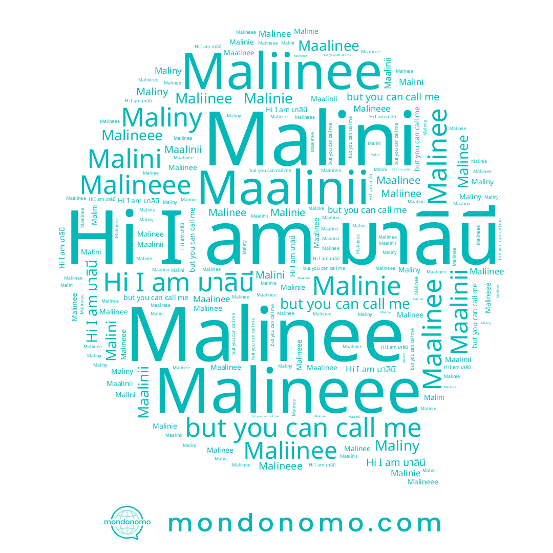 name Maliinee, name Malini, name Maalinii, name Malinee, name Maalinee, name Malineee, name มาลินี, name Malinie, name Maliny