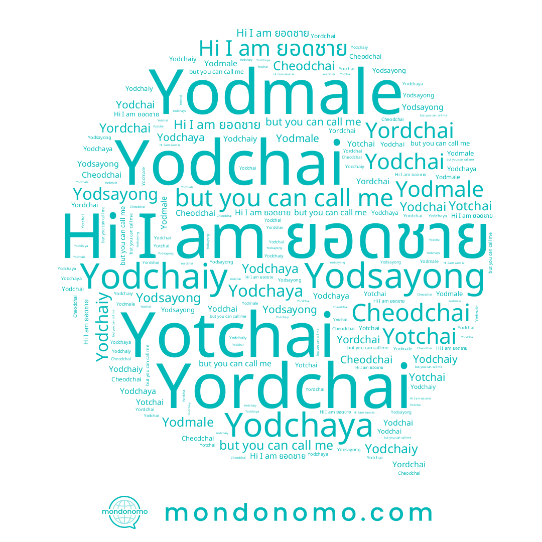name Yodchaya, name Yotchai, name Yordchai, name ยอดชาย, name Cheodchai, name Yodchai, name Yodsayong, name Yodmale, name Yodchaiy