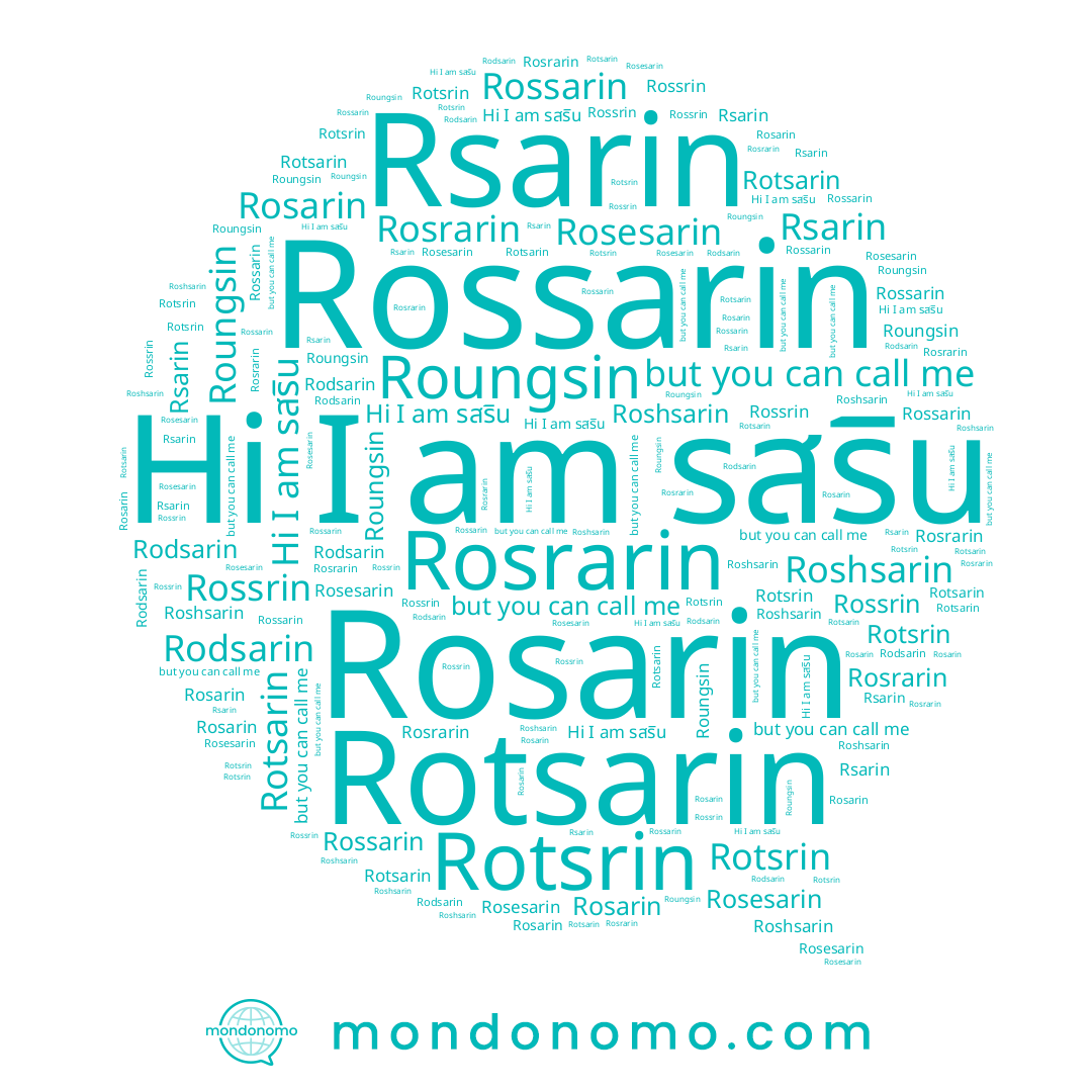 name Rossarin, name รสริน, name Rotsarin, name Rosarin, name Roshsarin, name Rotsrin, name Roungsin, name Rosrarin, name Rosesarin, name Rsarin, name Rossrin, name Rodsarin