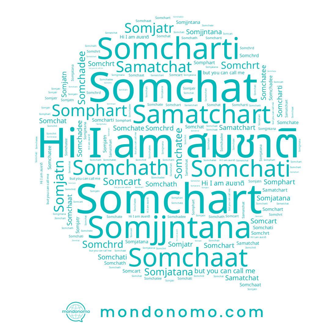 name Somcart, name Somjjntana, name Somjatr, name Somchate, name Samatchart, name Somchart, name Somchaat, name สมชาติ, name Somjatana, name Somcharti, name Somchati, name Somphart, name Samatchat, name Somchat, name Somchath, name Somchadee, name Somchatee