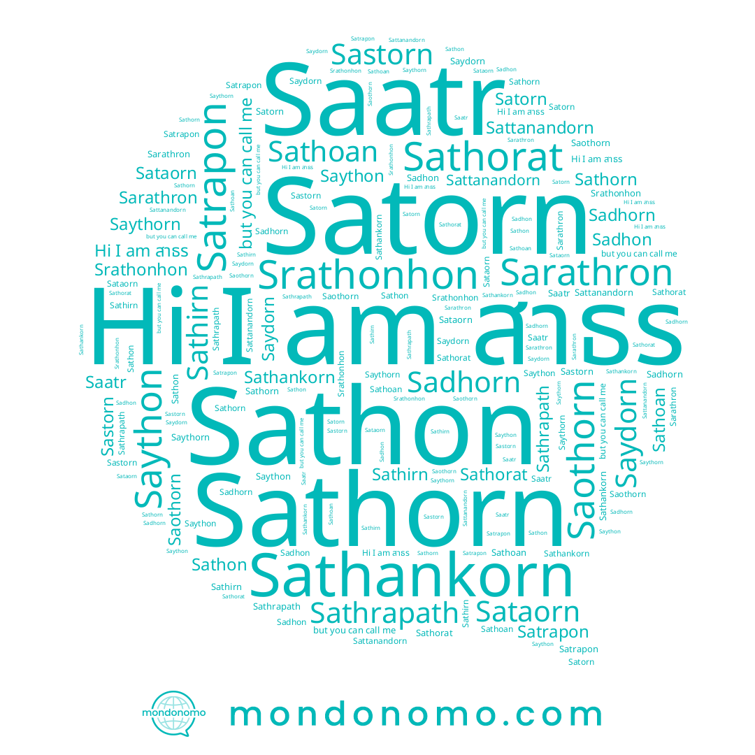 name Sadhorn, name Srathonhon, name Sarathron, name Saatr, name Sastorn, name Sathorat, name Satrapon, name Sathorn, name Sattanandorn, name Saythorn, name Sathrapath, name Sathoan, name สาธร, name Sataorn, name Saython, name Sathankorn, name Satorn, name Saydorn, name Saothorn, name Sadhon, name Sathirn, name Sathon
