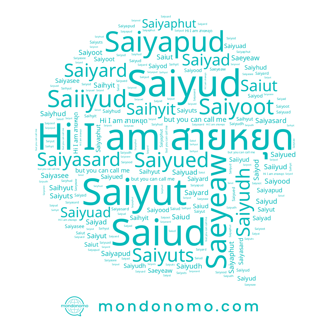 name Saiyudh, name Saiyaphut, name Saeyeaw, name Saiyasard, name Saihyit, name Saiyoot, name Saiyut, name Saiut, name สายหยุด, name Saiyood, name Saiyuad, name Saiyhud, name Saiyard, name Saihyut, name Saiiyud, name Saiyasee, name Saiud, name Saiyad, name Saiyod, name Saiyued, name Saiyapud, name Saiyud, name Saiyuts