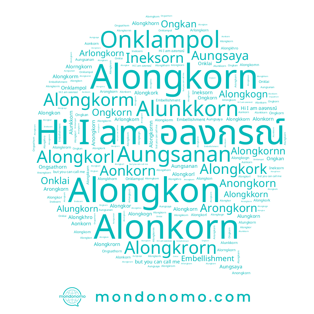 name Alongkorm, name Aungsanan, name Alorngkorn, name Aungsaya, name Arlongkorn, name Alongkornn, name Onklai, name Arongkorn, name อลงกรณ์, name Alongkhro, name Anongkorn, name Alunkkorn, name Ongsathorn, name Alongkhorn, name Alongkrorn, name Alungkorn, name Onklampol, name Alongkork, name Aonkorn, name Alongkon, name Alongkorn, name Alongkogn, name Alongkkorn, name Alongkor, name Alongkorl, name Ongkorn, name Alonkorn, name Ineksorn, name Ongkan