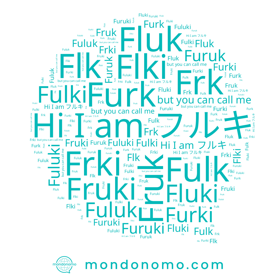 name Fulk, name Fuluki, name Furk, name Furki, name Fulki, name Fluk, name Frk, name Frki, name Fruk, name Flki, name Furuk, name Furuki, name Fuluk, name Fluki, name フルキ